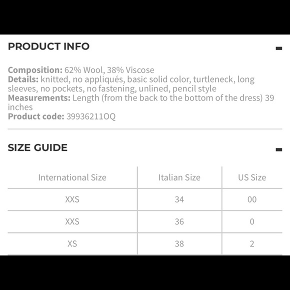 Woman knitted dress skirt top black sweater xs blk - Picture 5 of 8